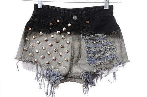 Short Ombré Denim